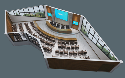 便民服務中心效果圖多媒體設計服務 打造現代化、智能化、人性化的政務服務新窗口